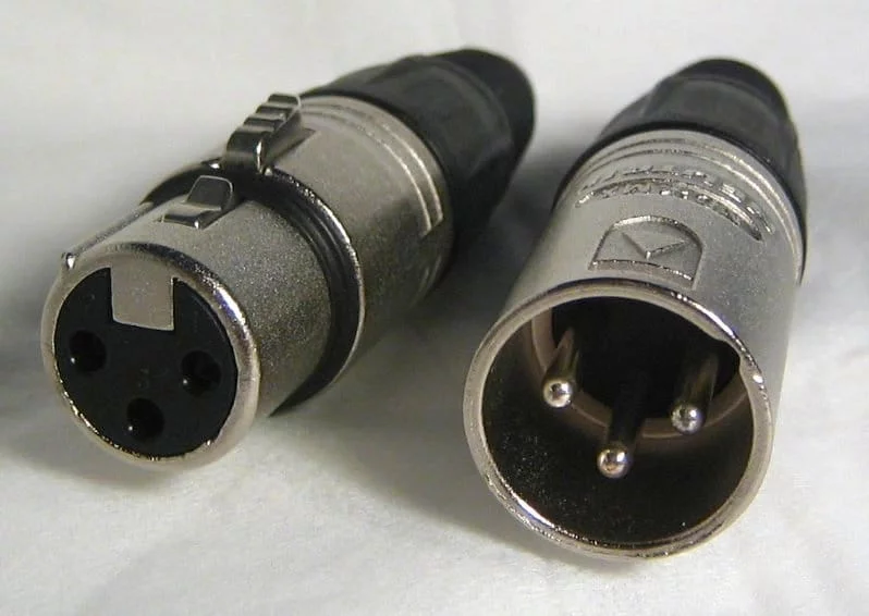 XLR cable connectors