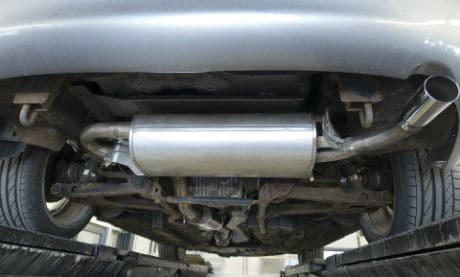 performance exhaust silencer