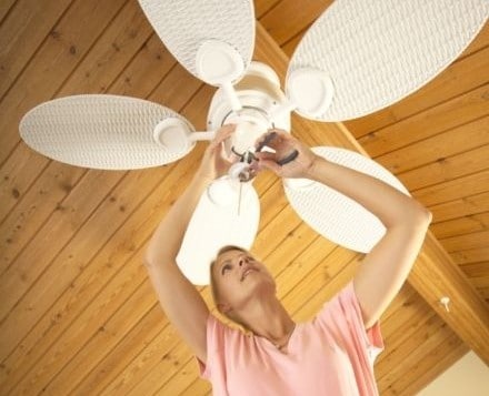 fix ceiling fan Buzzing Scraping Noise